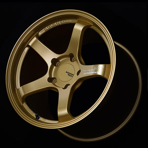 Advan YAQ8K60PZP GT for fits Porsche 18X10.0 +60 5x130 Racing Gold Metallic