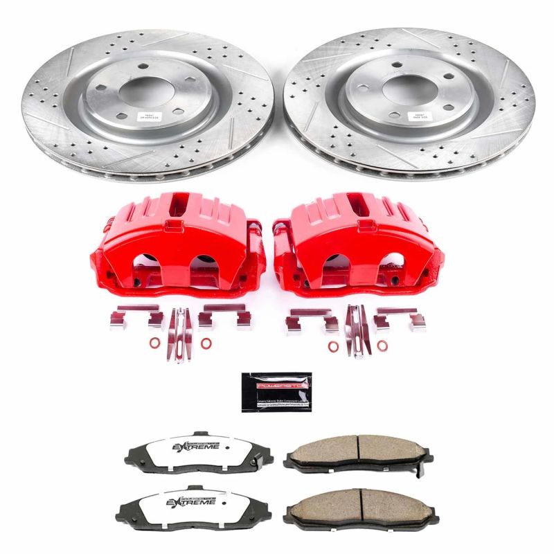 PowerStop fits Chevrolet 05-13 Corvette Front Z26 Street Warrior Brake