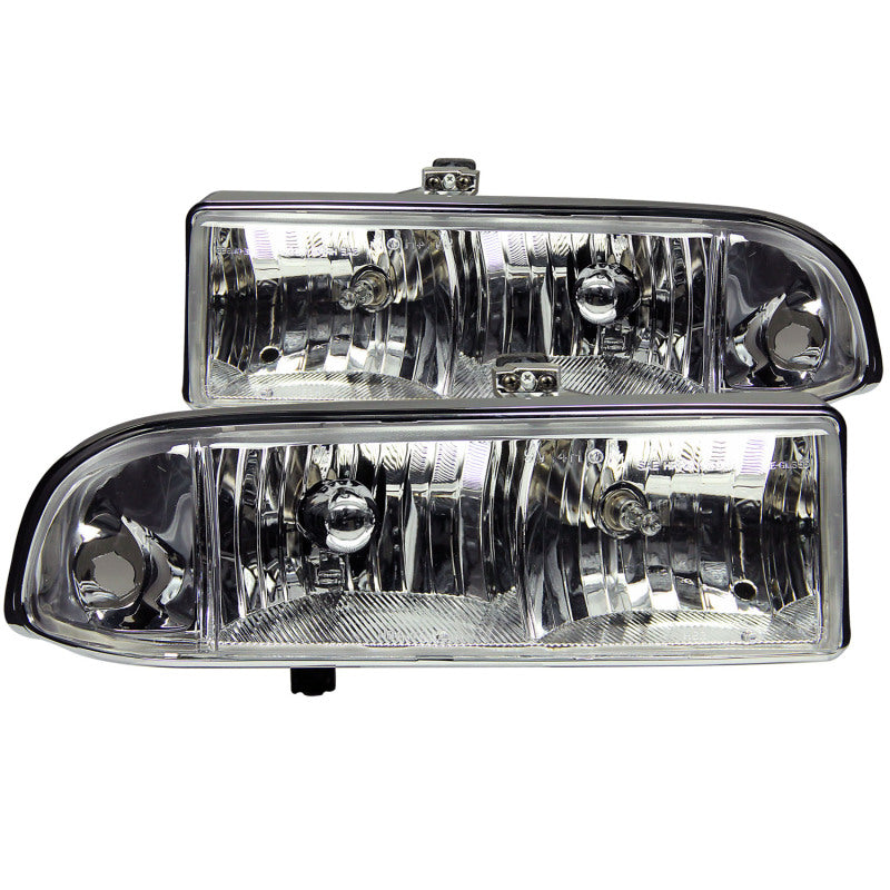 ANZO 111014 1905 fits Chevrolet 98-20 S-10 Crystal Headlights Chrome