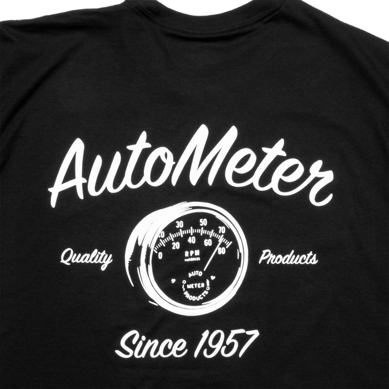 AutoMeter 0423L Vintage T-Shirt Black Large