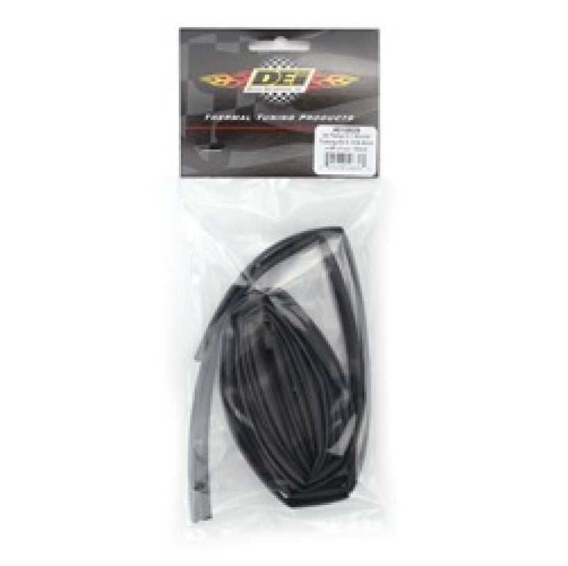 DEI  10839 Hi-Temp Shrink Tube Kit - 3/6/9mm x 4ft - Black