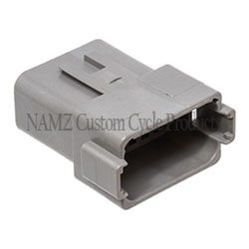 NAMZ DR-12G Deutsch DT Series 12-Wire Receptacle & Wedgelock - Gray (HD 721GY)