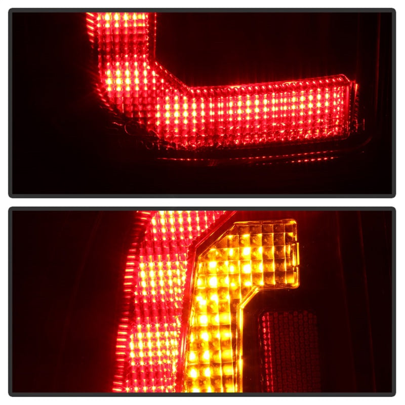 SPYDER 5085467 05-15 fits Toyota Tacoma LED Tail Lights (Not OEM LEDS) Black