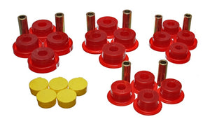 Energy Suspension 5.3120R fits Dodge Front Control Arm Bearing Set - Red