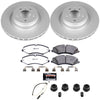 Power Stop 10-12 Land Rover Range Rover Front Z36 Coated Truck & Tow Brake Kit