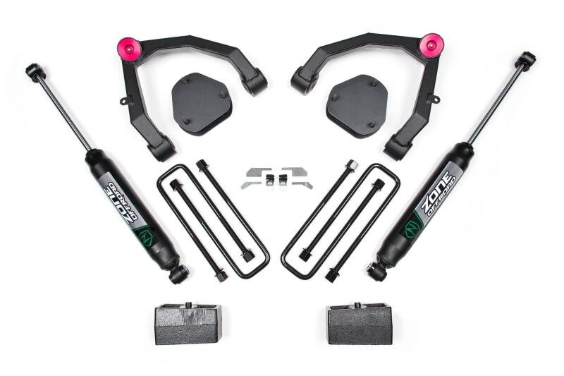 Zone Offroad ZONC30N 07-13 fits Chevy 1500 2WD 3.5in UCA System