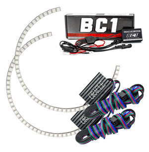 ORACLE Lighting 1312-335 Oracle fits Ford Lightning 99-04 Halo Kit - ColorSHIFT w/ BC1 Controller