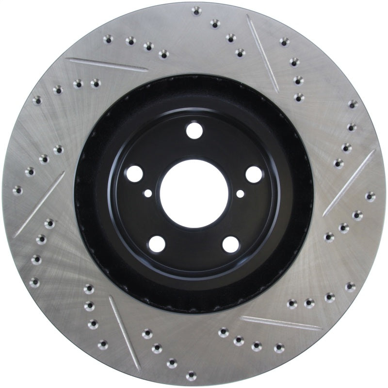 Stoptech 127.44104R 5/93-98 fits Toyota Supra Turbo Right Front Slotted & Drilled Rotor