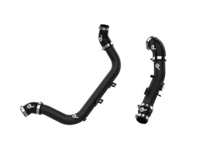 AFE 46-20634-B unner Aluminum Hot and Cold Charge Pipe Kit Black 17-20 fits Hyu