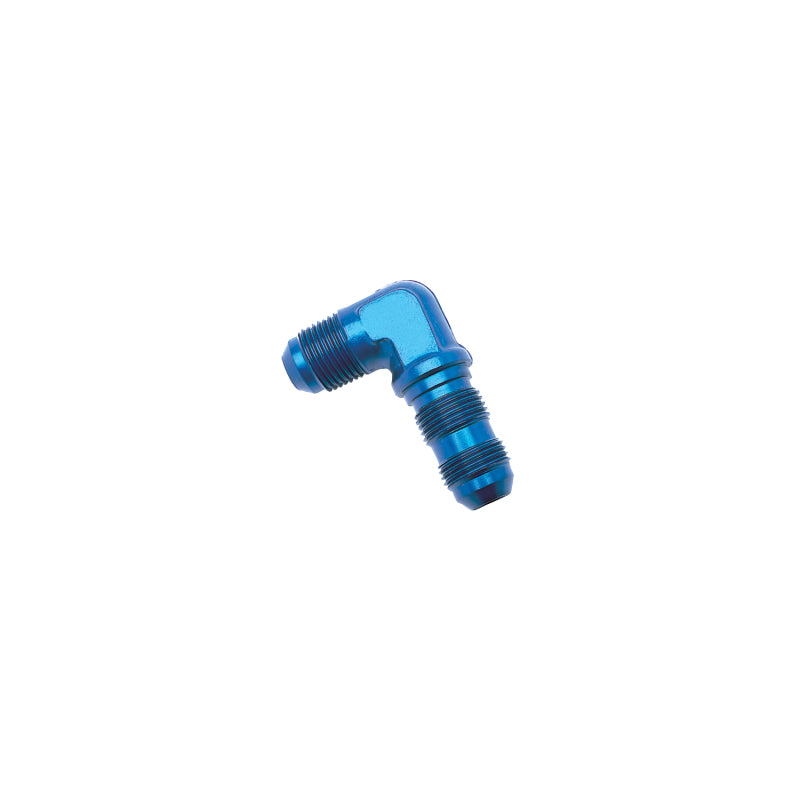 Russell 661280 Performance -12 AN 90 Degree Flare Bulkhead (Blue)
