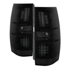 9033926 Xtune Mc Yukon/Yukon Denali LED Tail Lights Black Smoked ALT-JH-CSUB07