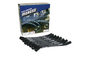 Moroso 73848 fits GM LT Ignition Wire Set - Ultra 40 - Sleeved - 9.25in Wire (Us
