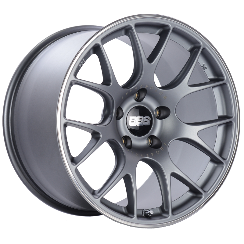 BBS CH112TIPO CH-R 19x12 5x130 ET45 CB71.6 Satin Titanium Polished Rim Protector Wheel