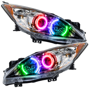 ORACLE Lighting 7100-334 Oracle 10-13 fits Mazda 3 SMD HL - Halogen - ColorSHIFT w/o Controller