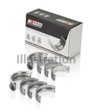 King MB4012AM010 fits Toyota 5Vzfe (Size 1.0) Main Bearing Set