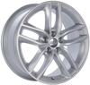 BBS SX0402SK SX 17x7.5 5x120 ET37 Sport Silver Wheel -72.5mm