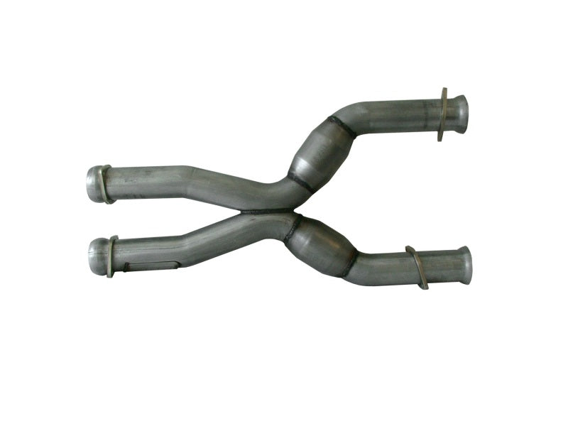 BBK  1786 Mustang Coyote Swap Short Mid X Pipe w Catalytic Converters 3.0 For  L
