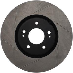 Stoptech 126.46064SR Power Slot 03-06 Evo 8 & 9 Slotted Right Front Rotor