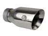 AFE 49T30454-P093 orce-Xp Univ 304 SS Double-Wall Clamp-On Exhaust Tip - Polish