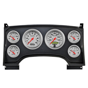 AutoMeter 2933-13 Autometer Ultra-Lite Direct Fit Dash Kit 94-97 fits Chevy S10 Truck (2 x 3-3/8in. / 4 x 2-1/16in.)