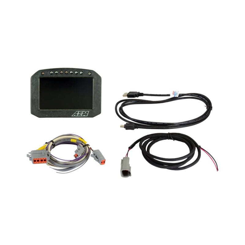 AEM 30-5600F CD-5 Carbon Flush Digital Dash Display