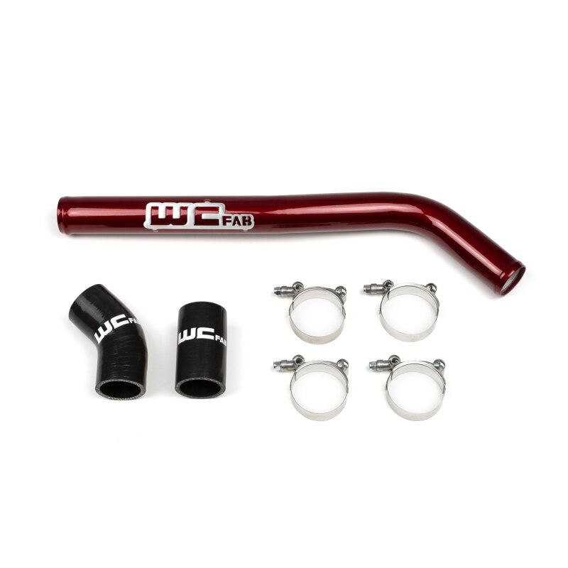 Wehrli 98.5-02 Cummins 5.9L Upper Coolant Pipe - Bengal Red