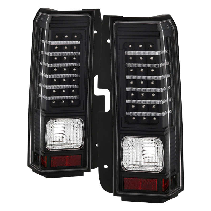 5017697 Xtune fits Hummer 06-09 H3 ( Non H3T ) LED Tail Lights Black ALT-ON-HH