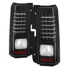 5017697 Xtune fits Hummer 06-09 H3 ( Non H3T ) LED Tail Lights Black ALT-ON-HH