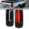 ANZO 311350 1996 fits Ford 87-19 F-150 LED Taillights Black Housing Clear Lens (Pair)