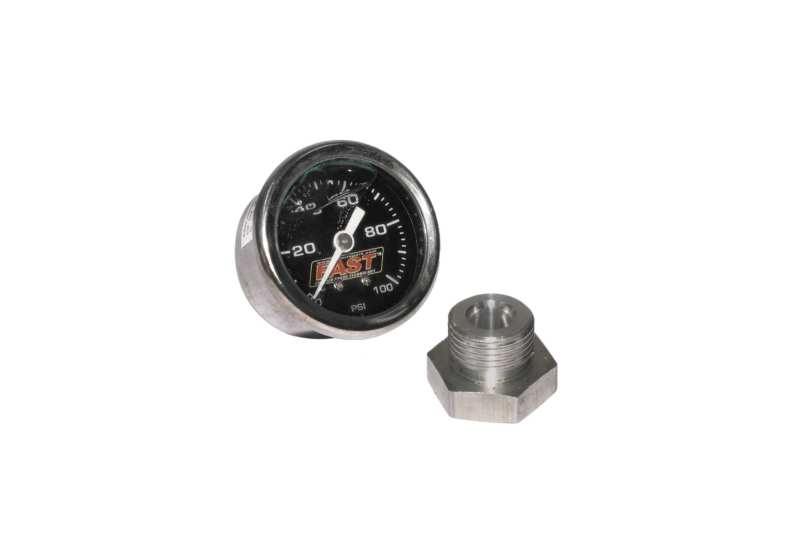 FAST 54027 Gauge Kit LSX 0-100 PSI Fuel