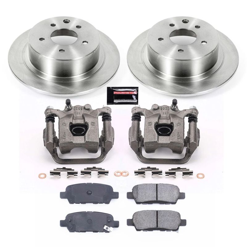 PowerStop fits Nissan 07-10 Sentra Rear Autospecialty Brake Kit w/Calipers