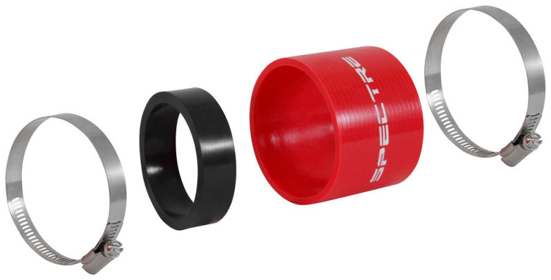 Spectre 8772 Coupler 3in. (PVC) w/Insert - Red