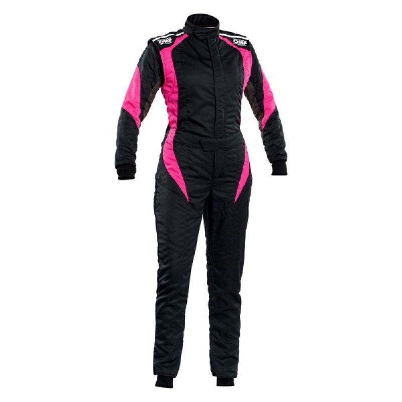 OMP IA0-1854-B02-277-38 First Elle Overall Black/Fuchsia - Size 38 For Women - (Fia 8856-2018)