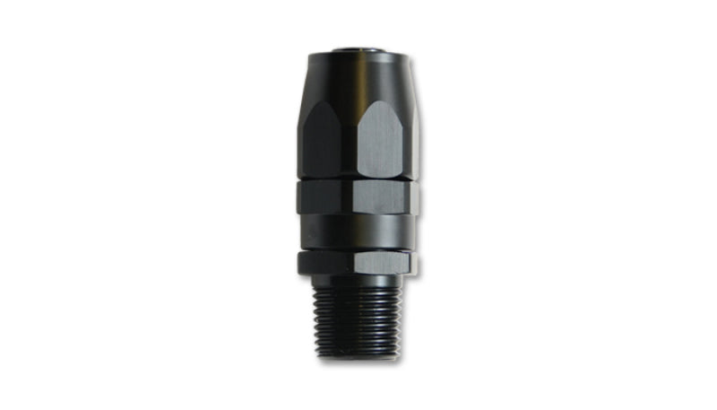 Vibrant 26000 -6AN Male NPT Straight Hose End Fitting - 1/8 NPT