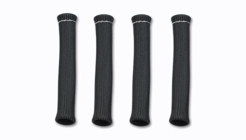 Vibrant 25891 3/4in Dia Spark Plug Boot Insulator (4/Pack) Black color