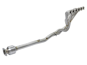 AFE 48-36105-YC Twisted Steel Long Tube Header & Connection Pipes (Street Serie