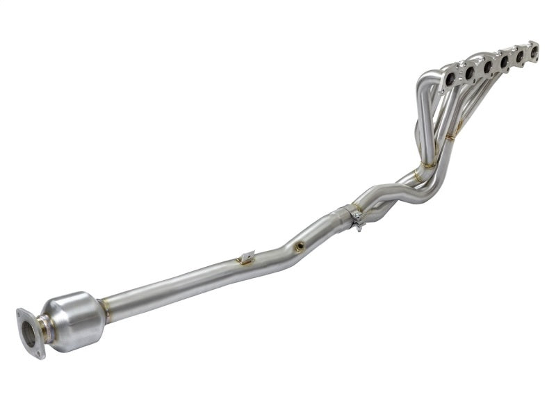 AFE 48-36105-YC Twisted Steel Long Tube Header & Connection Pipes (Street Serie