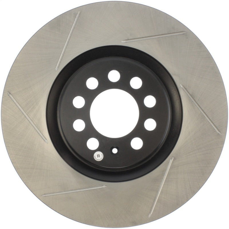 Stoptech 126.33062SR Power Slot 3/99-06 fits Audi TT/00-06 TT Quattro / 03-05 VW Golf GTi Right Front Slotted Rotor