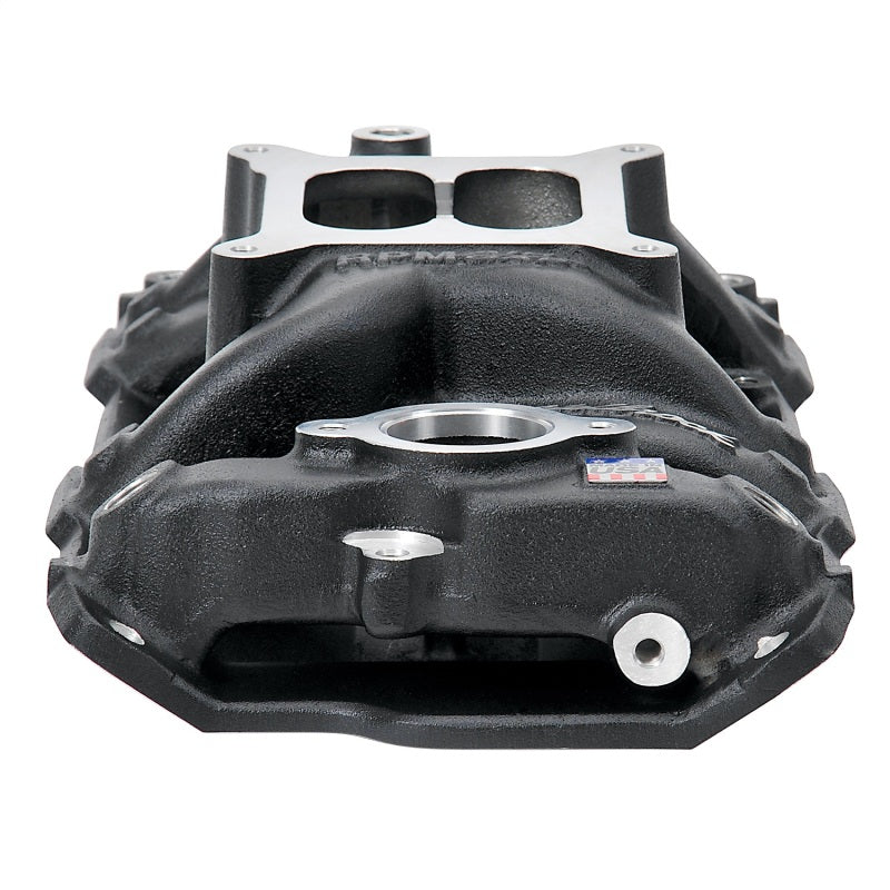 Edelbrock 75013 Intake Manifold RPM Air-Gap Small-Block fits Chevy 262-400 Black
