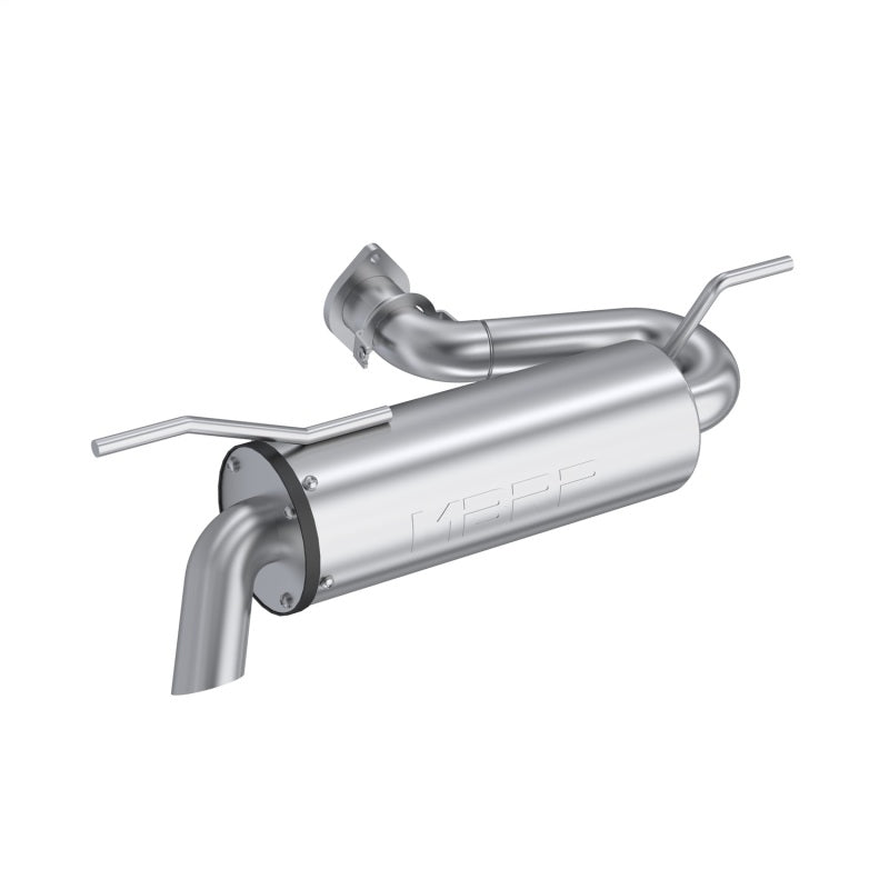 MBRP AT-9803PT 2025 CFMOTO UFORCE U10 PRO 5in Slip-On Exhaust System w/ Performance Muffler