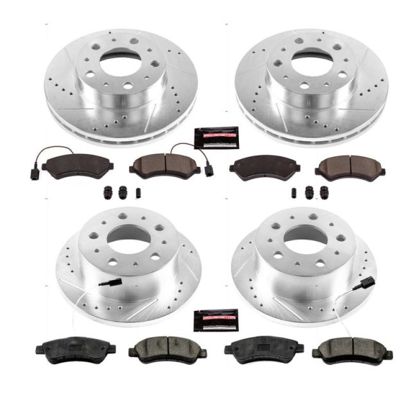 PowerStop K7310 fits Ram 14-19 ProMaster 1500 Rear Z23 Evolution Sport Brake Kit