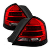 9032868 Xtune fits Ford 98-11 Crown Victoria LED Tail Lights -Red Clear ALT-JH