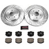PowerStop K1446 fits Chevrolet 06-13 Corvette Rear Z23 Evolution Sport Brake Kit