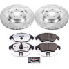 PowerStop K6154-26 10-11 fits Audi S4 Front Z26 Street Warrior Brake Kit