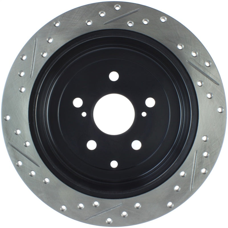 Stoptech 127.44166L Sport Drilled & Slotted Rotor - Rear Left