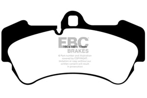 EBC UD1007 04-07 fits Porsche Cayenne 3.2 Ultimax2 Front Brake Pads