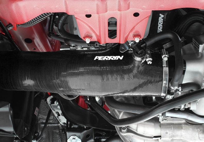 Perrin Performance PSP-INT-424BK PERRIN fits Subaru Turbo Inlet Hose 3in Adapter