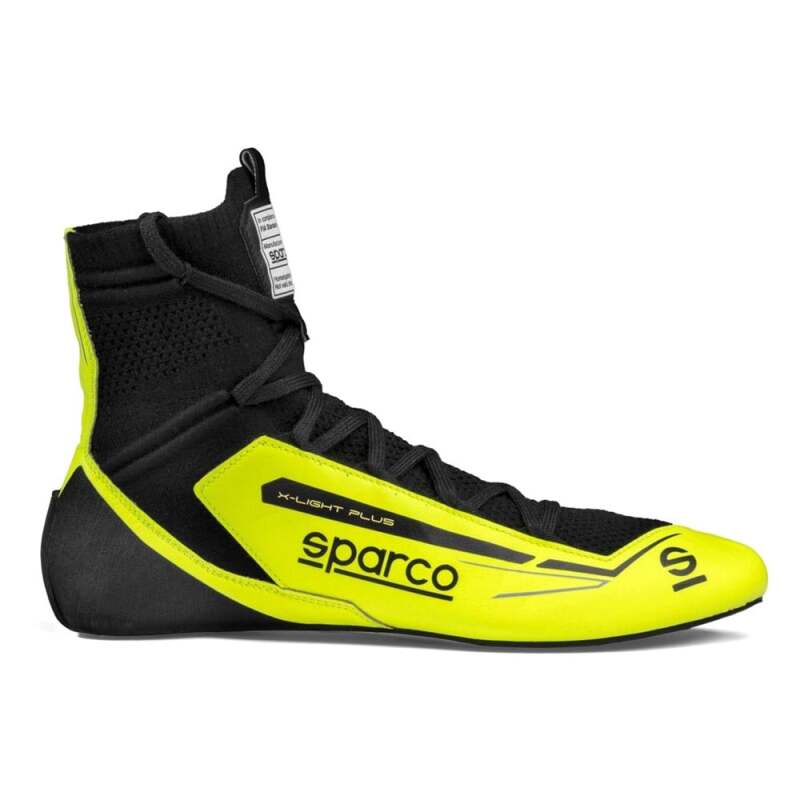 SPARCO BRB0003B0Y04043 Shoe X-Light+ 43 Yellow/Black