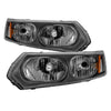 xTune 9035685 fits Saturn ION Sedan only 03-07 OEM Style Headlights - Black HD-