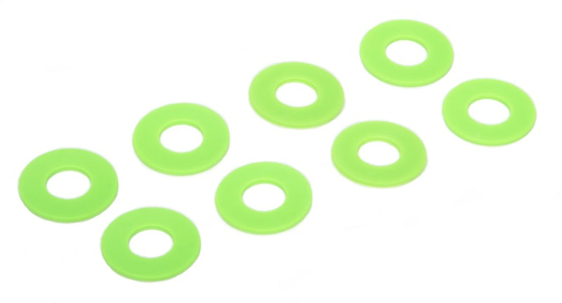 Daystar KU71074FG D-Ring Shackle Washers Set of 8 Fluorescent Green